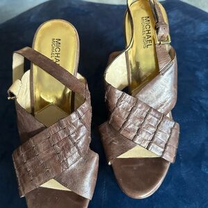 Michael Kors Brown Women's Sandals
